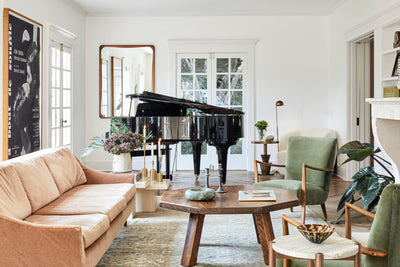Get the Look - Vanessa Hudgens' European-Inspired Living Room