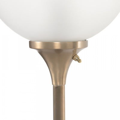 HOWIE FLOOR LAMP-ANTIQUE BRASS