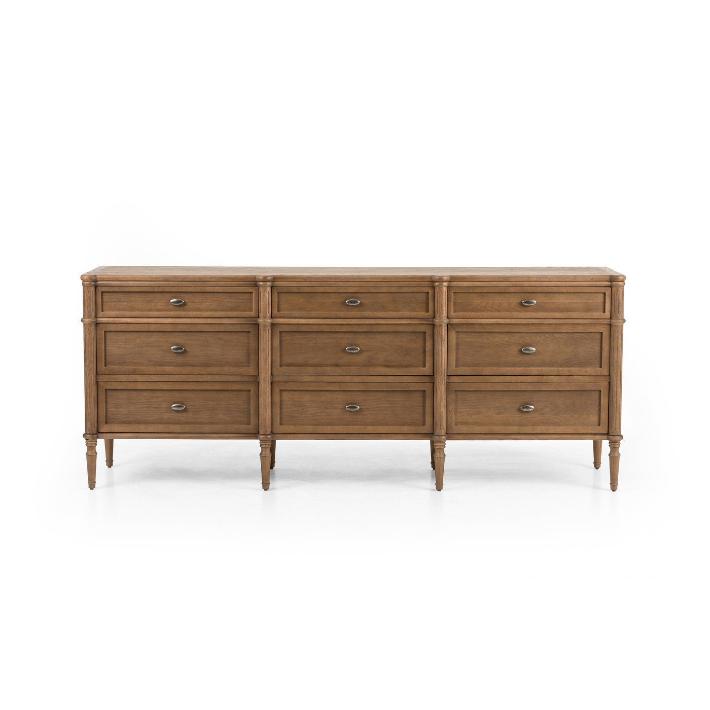 Toulouse 9 Drawer Dresser-Toasted Oak