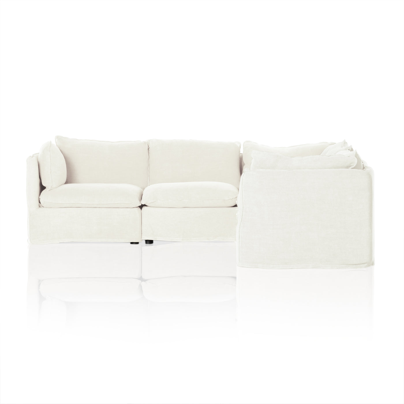 Andre Slipcover 5 Pc Sofa Sectional