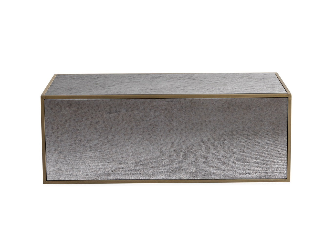 Smoked Mirror Coffee Table Eclectic Goods Inc.