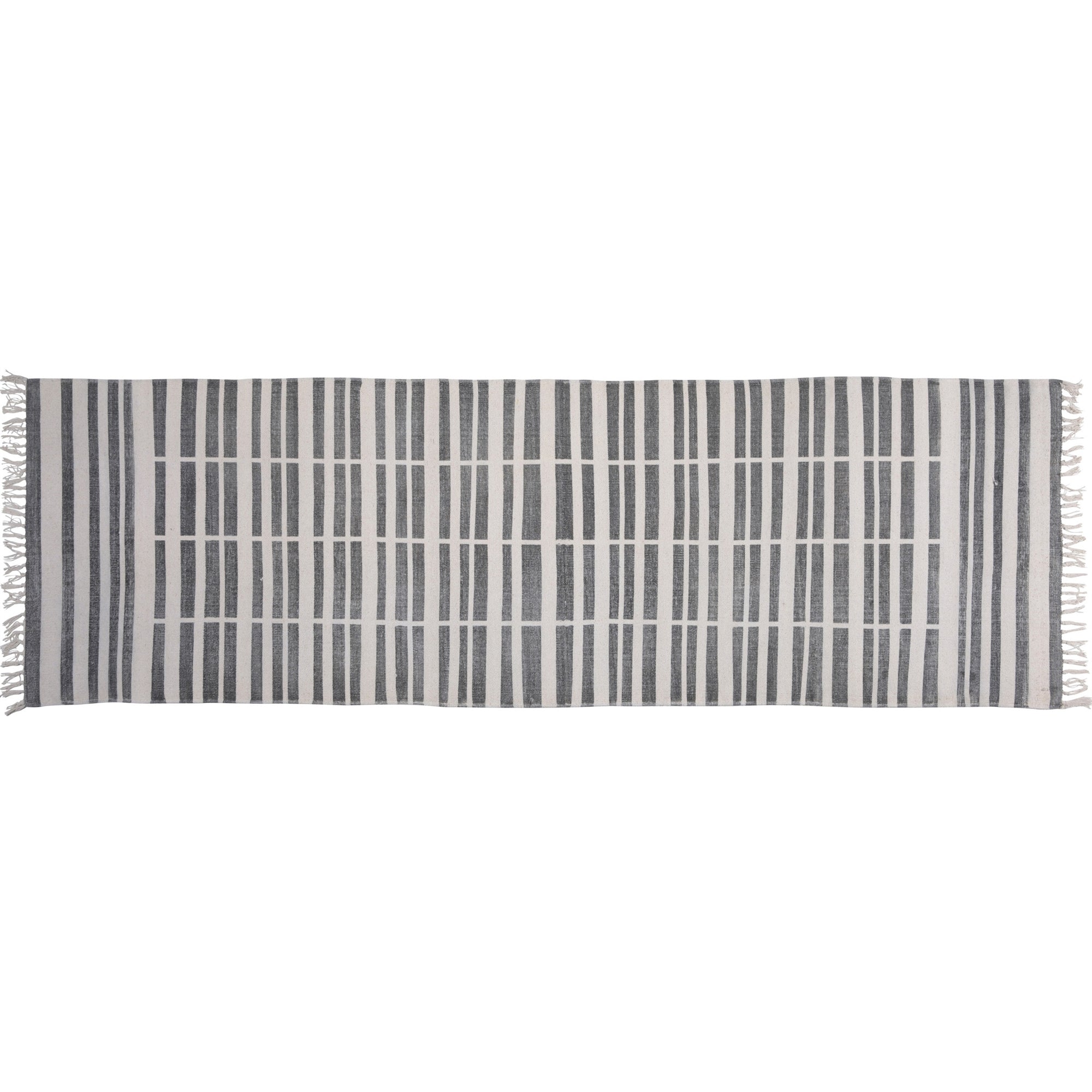 Block Print Runner Rug Lines Eclectic Goods Inc.