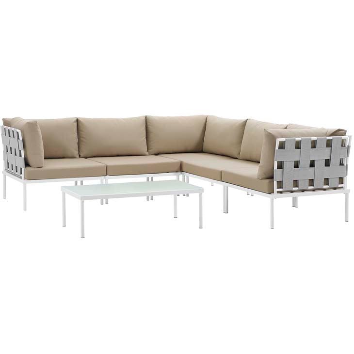 Brisbane Sectional Series Oatmeal Eclectic Goods Inc.