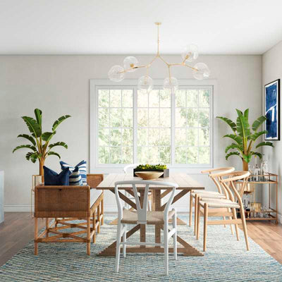 Get The Look - Coastal Cool Dining Room