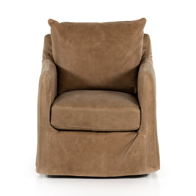 Marshall Swivel Chair- Ivory