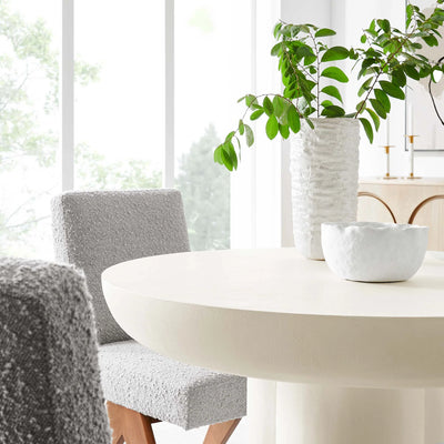 Caspian 40" Round Concrete Dining Table
