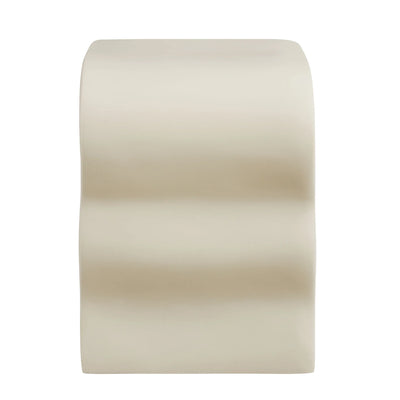 Jorin Squiggle Side Table in Ivory