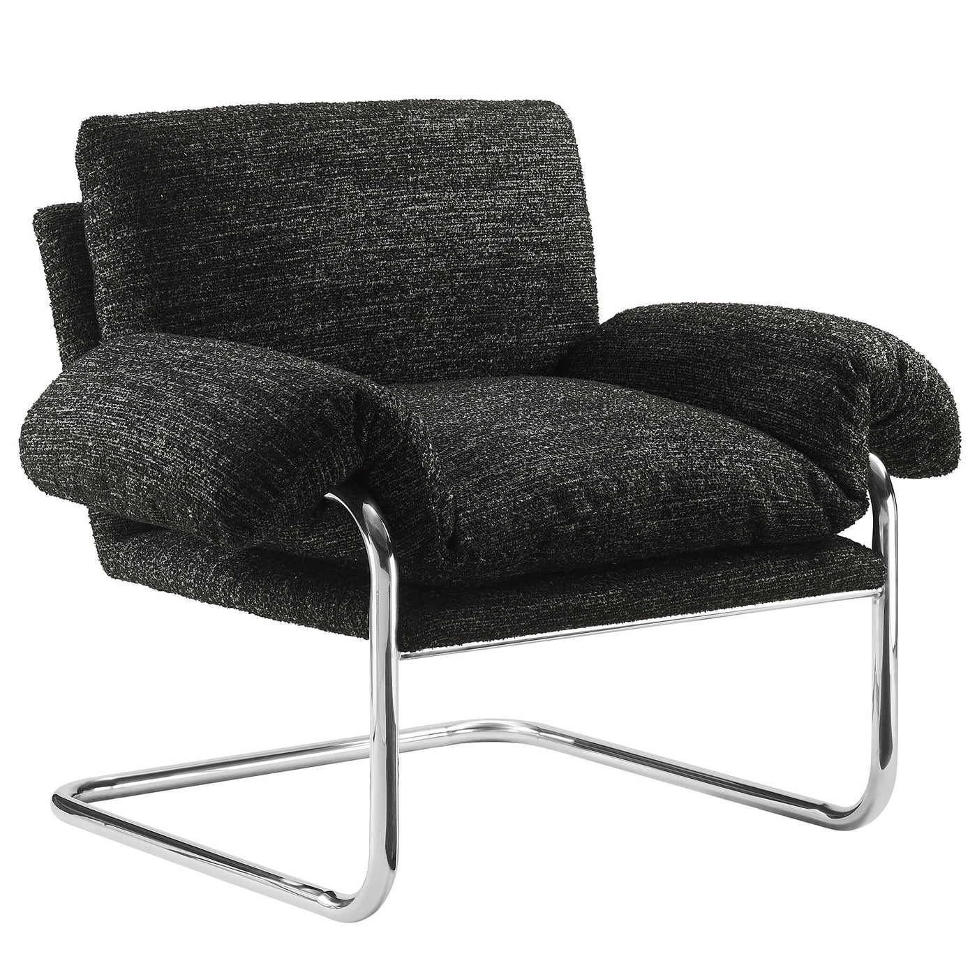Ansel Performance Velvet Accent Chair