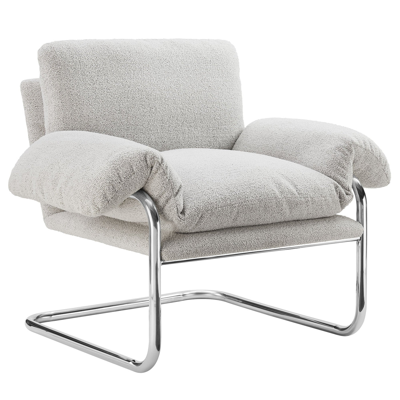 Ansel Performance Velvet Accent Chair