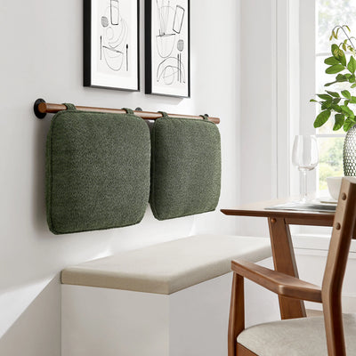 Anela Wall-Mounted Chenille Upholstered Headboard