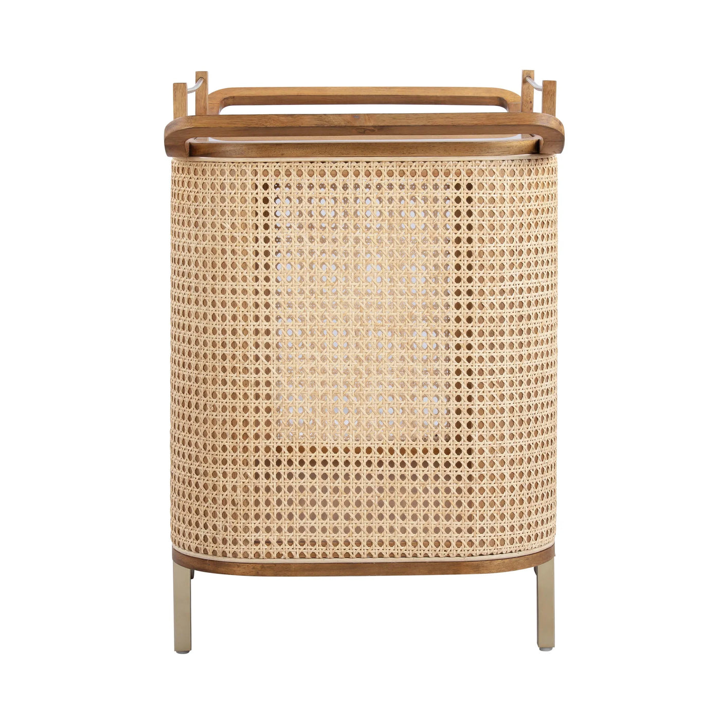 Emerson Rattan Bar Cart