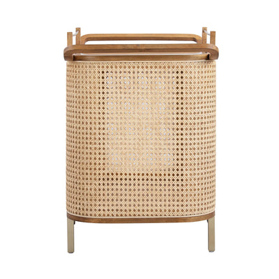 Emerson Rattan Bar Cart