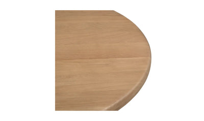 Column Round Coffee Table Oak