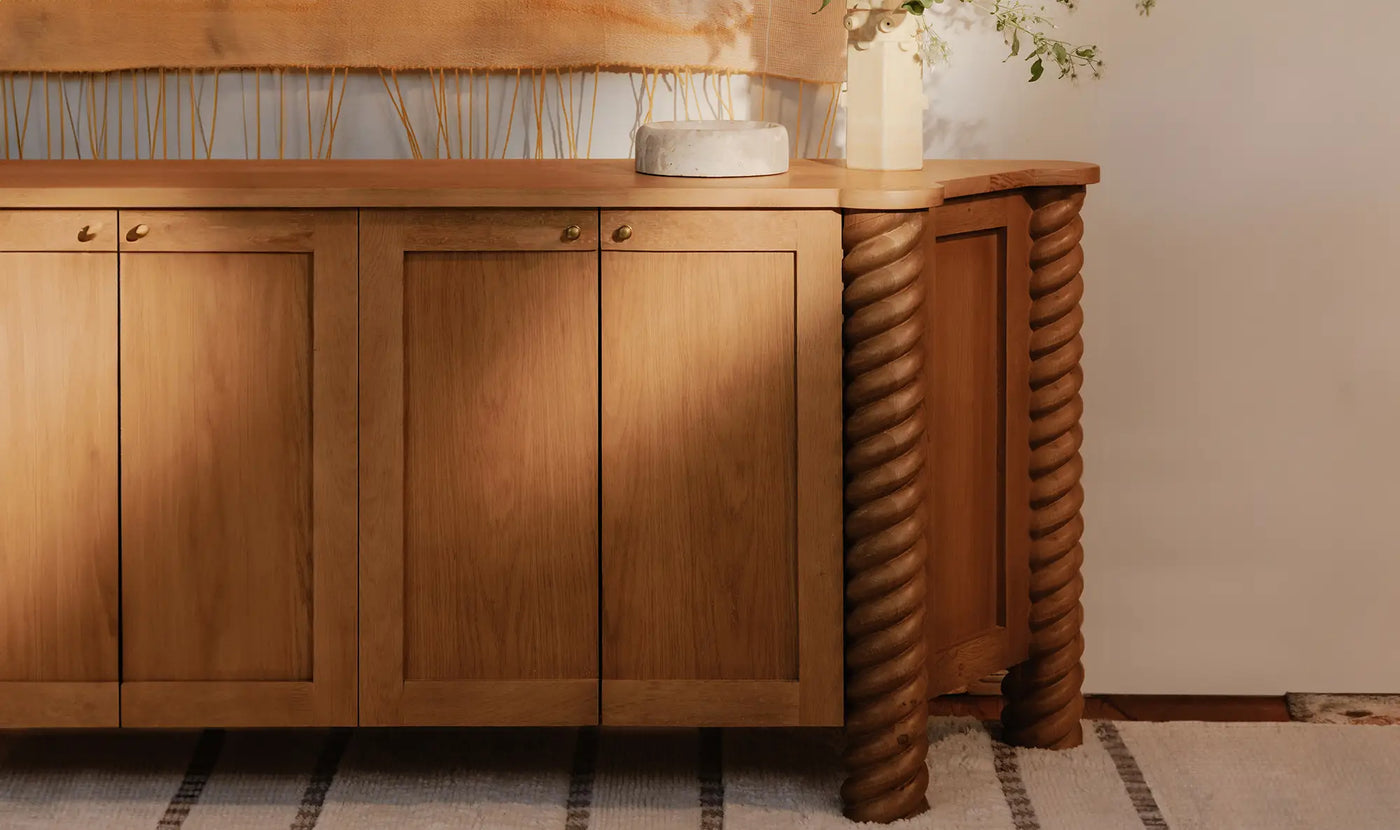 The Braided Column Sideboard