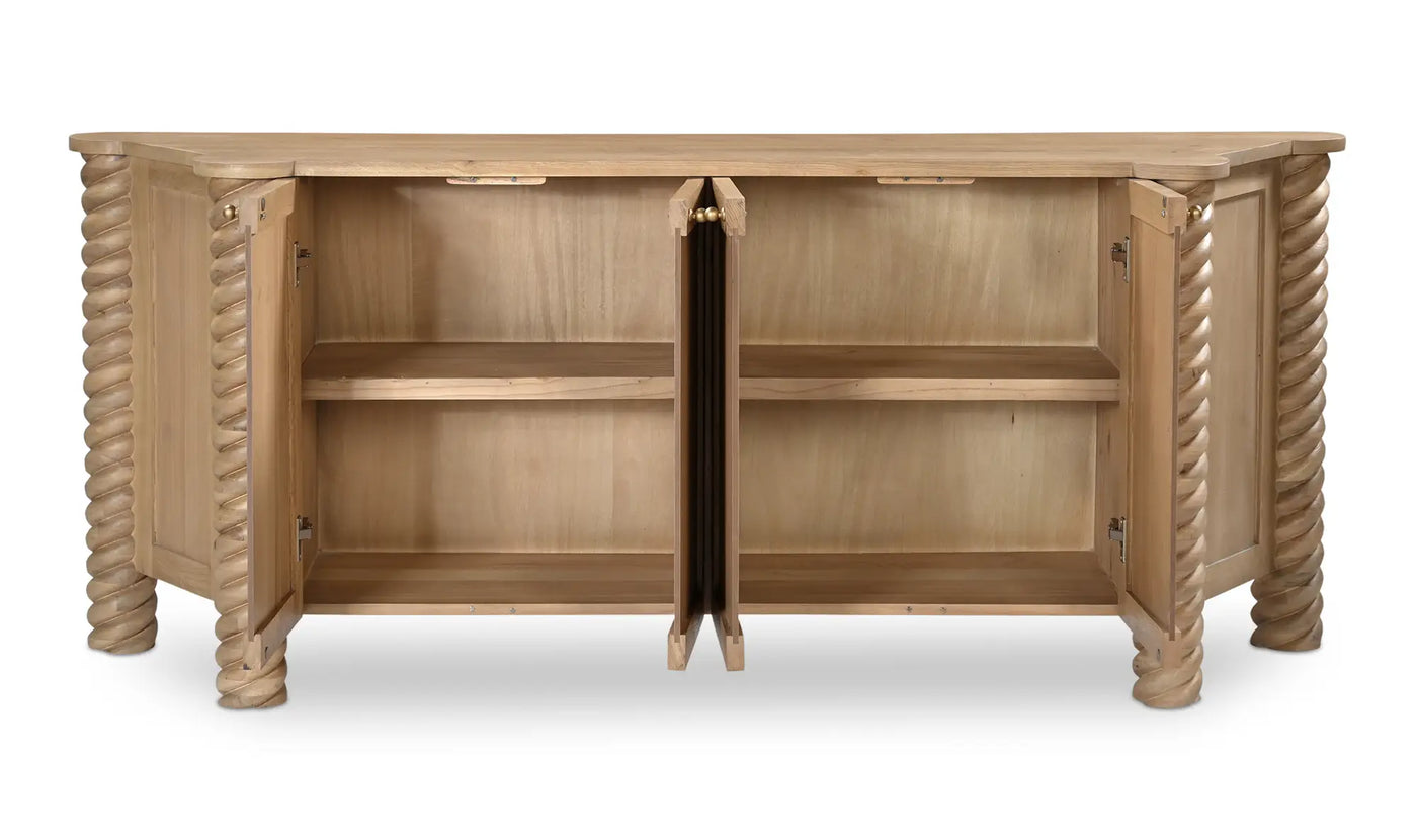 The Braided Column Sideboard