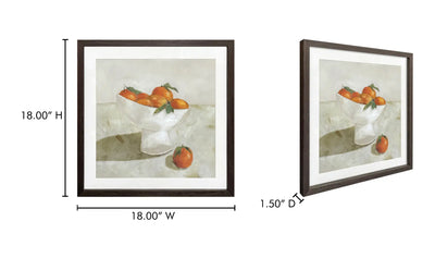 Citrine Framed Painting