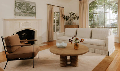 Pellicano Sofa Beige Stripe