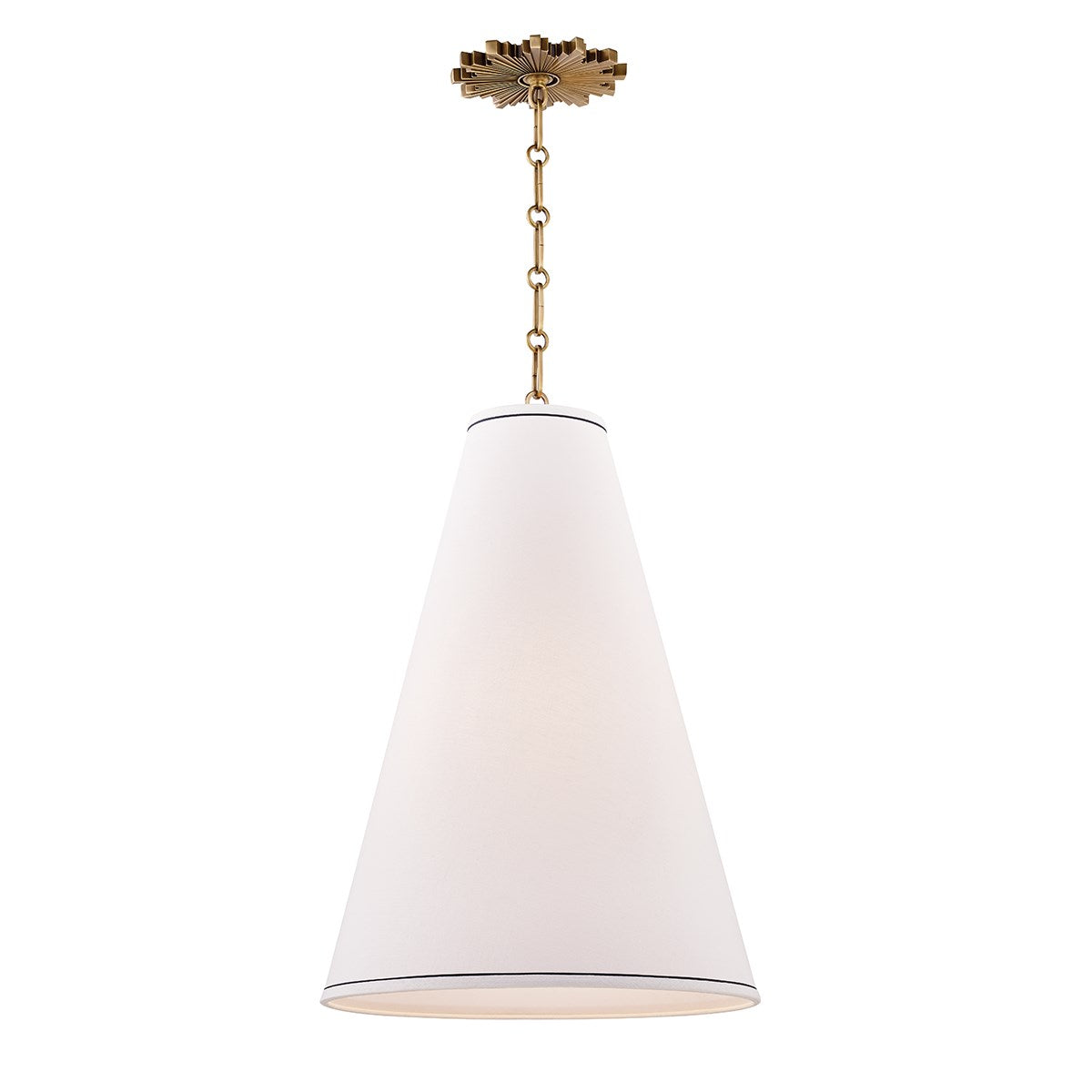 Worth Pendant Light Aged Brass