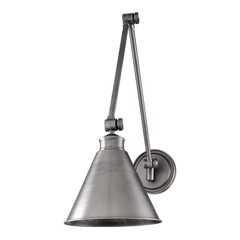 EXETER WALL SCONCE ANTIQUE NICKEL