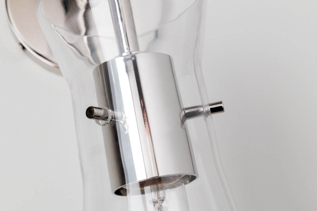Anya Wall Sconce Polished Nickel