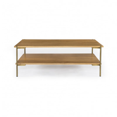 CARLISLE COFFEE TABLE-NATURAL OAK