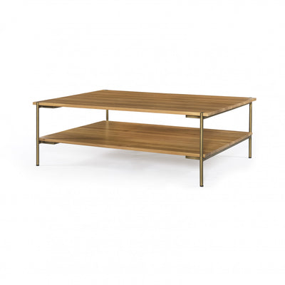 CARLISLE COFFEE TABLE-NATURAL OAK