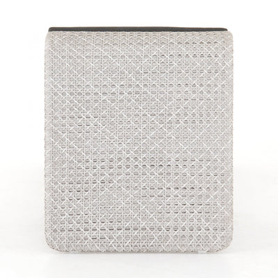PAIGE OUTDOOR WOVEN CHAISE-BRUSHED GREY