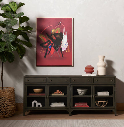 SHADOW BOX MEDIA CONSOLE