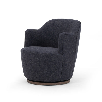 AURORA SWIVEL CHAIR,THAMES SLATE