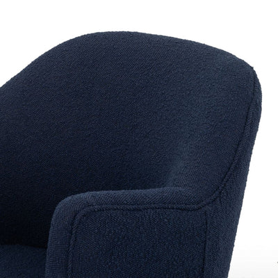 AURORA SWIVEL CHAIR,COPENHAGEN INDIGO