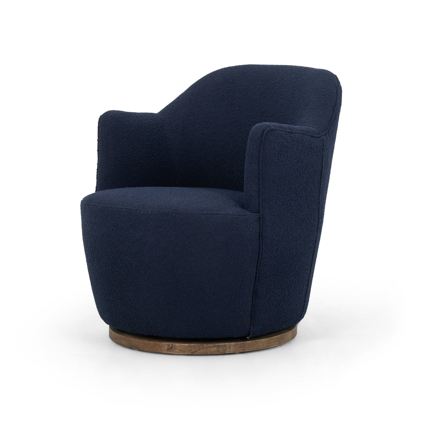 AURORA SWIVEL CHAIR,COPENHAGEN INDIGO