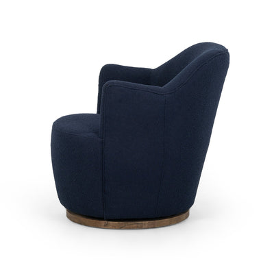 AURORA SWIVEL CHAIR,COPENHAGEN INDIGO