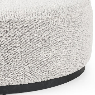 SINCLAIR LARGE ROUND OTTOMAN,KNOLL DOMINO