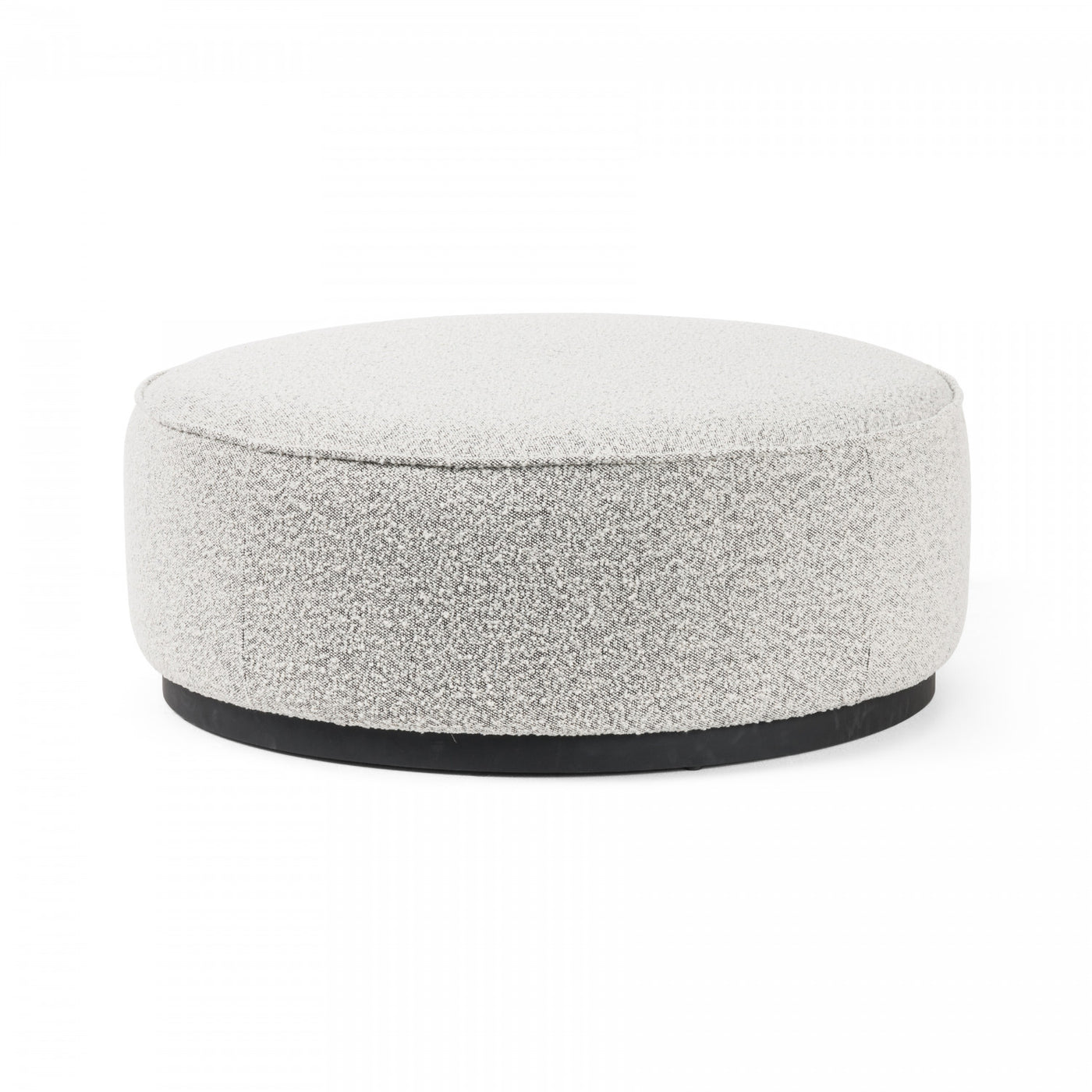 SINCLAIR LARGE ROUND OTTOMAN,KNOLL DOMINO