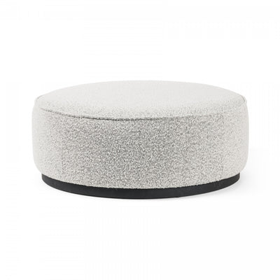 SINCLAIR LARGE ROUND OTTOMAN,KNOLL DOMINO