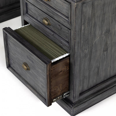 LIFESTYLE LARGE DESK,WASHED GREY