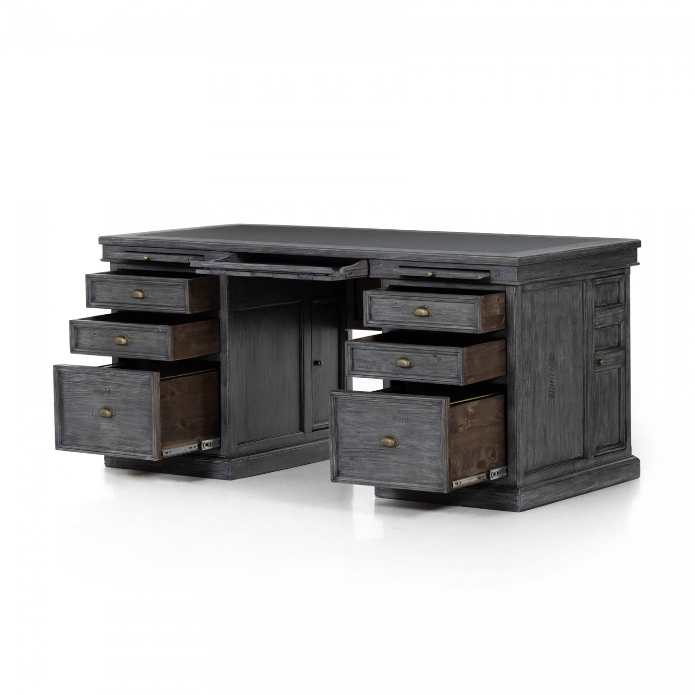 LIFESTYLE LARGE DESK,WASHED GREY