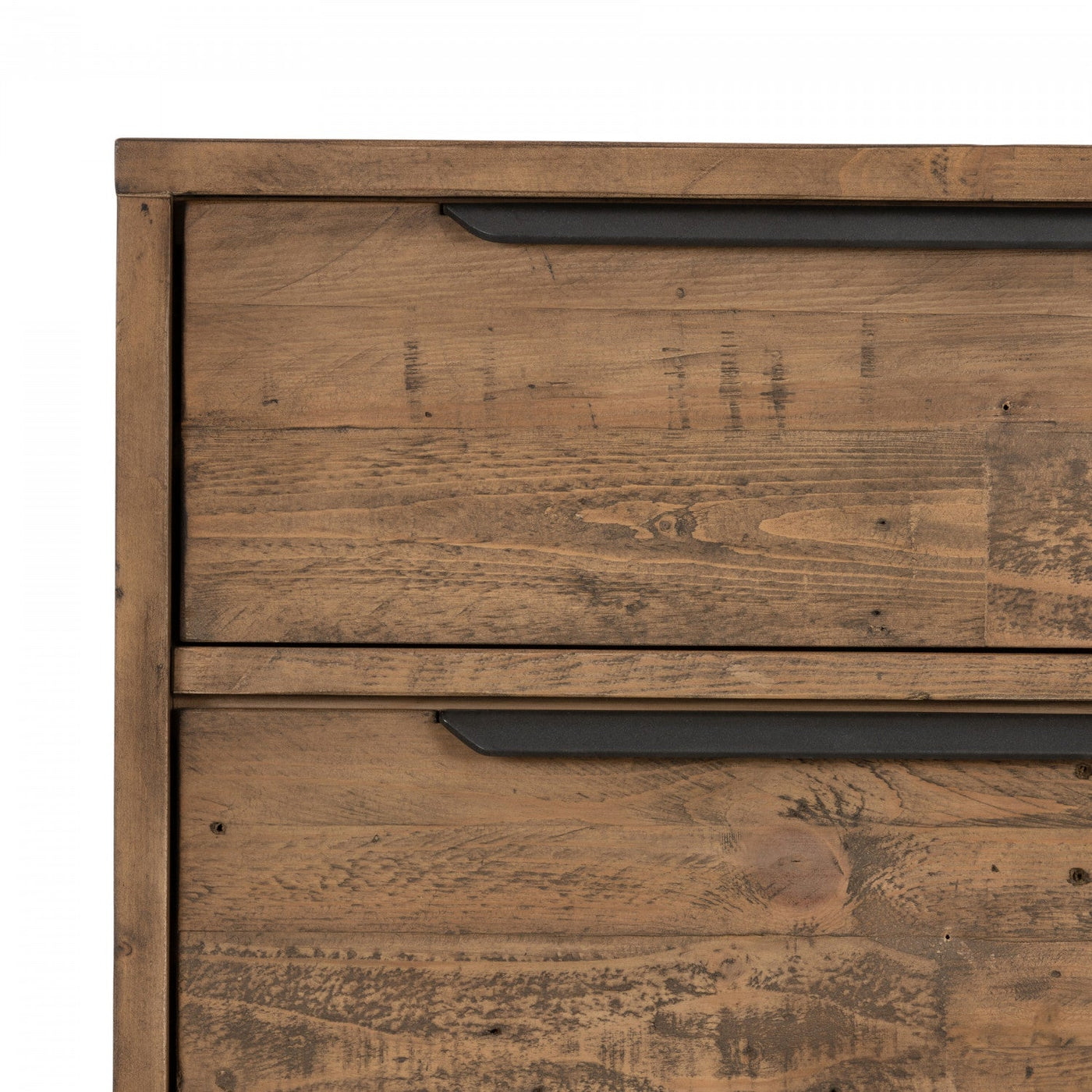 WYETH 5 DRAWER DRESSER,RUSTIC SANDALWOOD