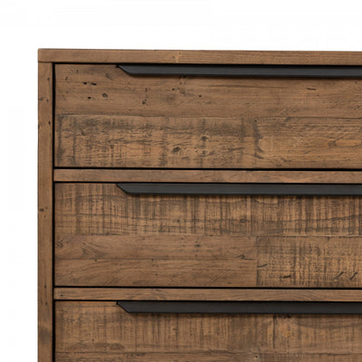 WYETH 6 DRAWER DRESSER, RUSTIC SANDALWOOD