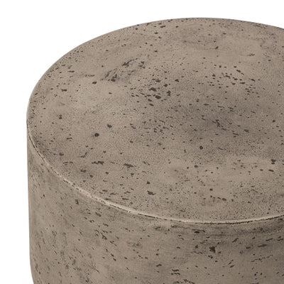 NAHLA OUTDOOR END TABLE-GRAPHITE