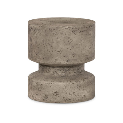 NAHLA OUTDOOR END TABLE-GRAPHITE