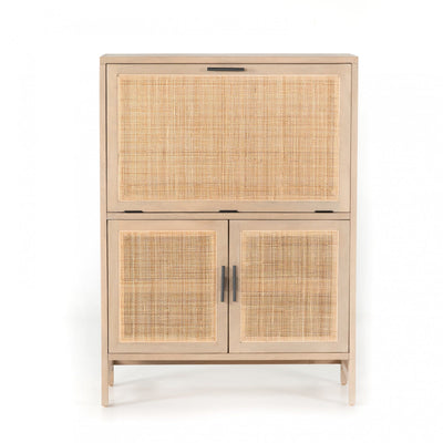 CAPRICE BAR CABINET-NATURAL MANGO