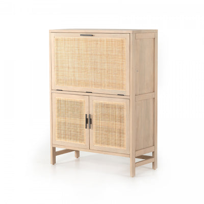 CAPRICE BAR CABINET-NATURAL MANGO