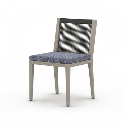 SHERWOOD OUTDOOR DINING CHAIR, WEATHERED GREY