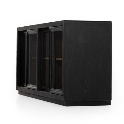 NORMAND SIDEBOARD-DISTRESSED BLACK