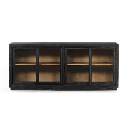 NORMAND SIDEBOARD-DISTRESSED BLACK