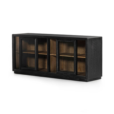 NORMAND SIDEBOARD-DISTRESSED BLACK