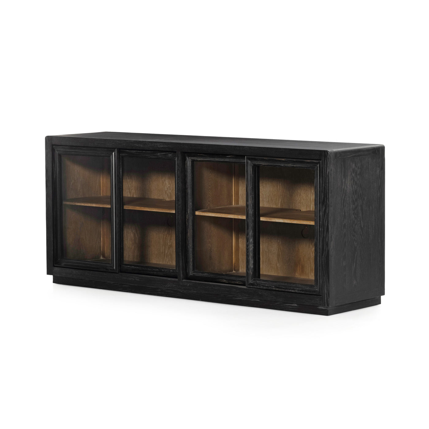 NORMAND SIDEBOARD-DISTRESSED BLACK