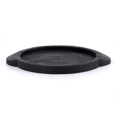 TADEO ROUND TRAY,BLACK