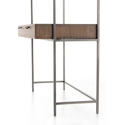 TREY MODULAR WALL DESK,AUBURN POPLAR
